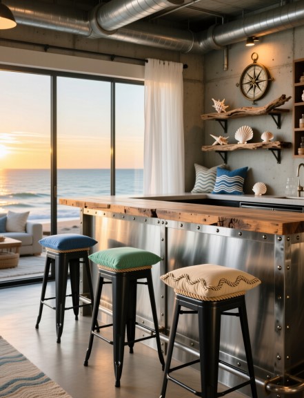 15 Coastal Industrial Décor: Rustic Style Made Easy