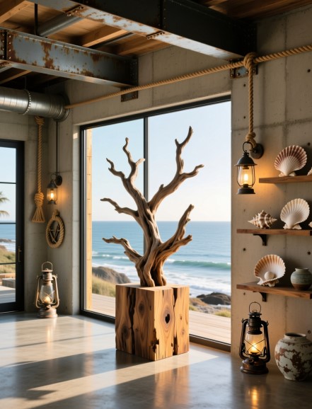 15 Coastal Industrial Décor: Rustic Style Made Easy