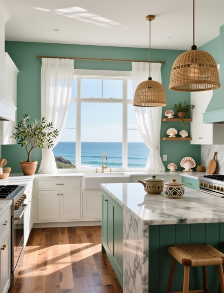 13 Coastal Kitchen Ideas for a Breezy, Stylish Home 13 Coastal Kitchen Ideas for a Breezy, Stylish Home