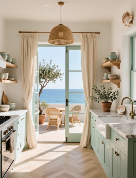 13 Coastal Kitchen Ideas for a Breezy, Stylish Home 13 Coastal Kitchen Ideas for a Breezy, Stylish Home