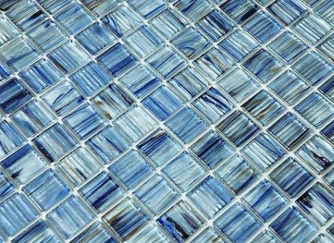 7 Coastal Kitchen Backsplash Ideas for a Style Boost Peel and Stick Glass Tile, 12" x 12" Light Blue Square Mosaic Tiles Glass Backsplash Stick on Tiles for Kitchen Bathroom Wall (8-Sheet, 8 SQ.FT)