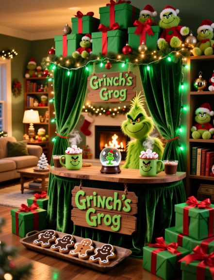 13 Grinch Christmas Decor Ideas for Joyful Impact Decorate the Table Grinch-Style