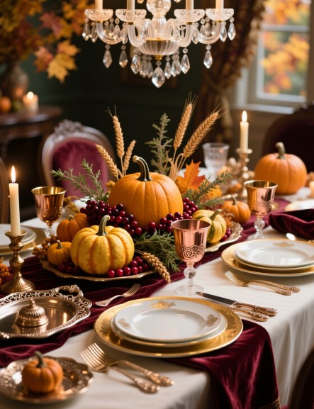 11 Elegant Thanksgiving Table Settings to Impress