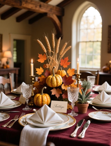 11 Elegant Thanksgiving Table Settings to Impress