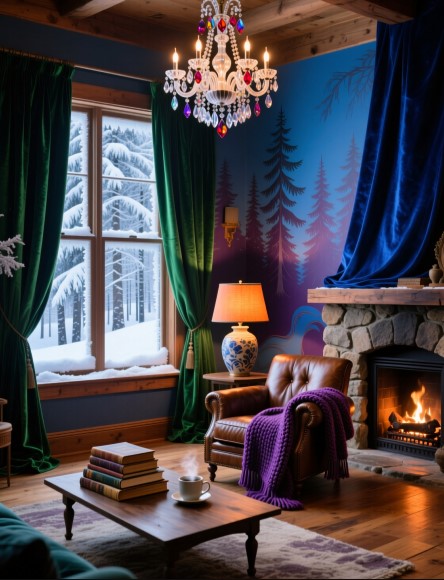 9 Winter Wallpaper Decor Ideas for Cozy Homes 9 Winter Wallpaper Decor Ideas for Cozy Homes