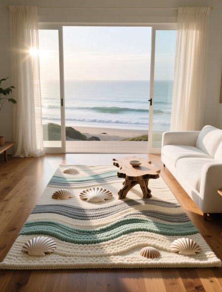 15 Coastal Area Rugs for a Calm Home Vibe