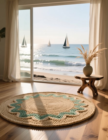 15 Coastal Area Rugs for a Calm Home Vibe