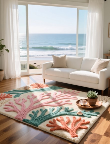 15 Coastal Area Rugs for a Calm Home Vibe