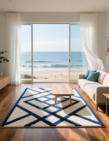 15 Coastal Area Rugs for a Calm Home Vibe