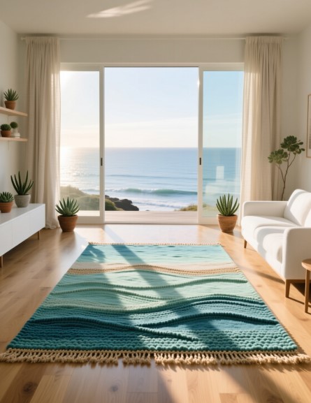 15 Coastal Area Rugs for a Calm Home Vibe