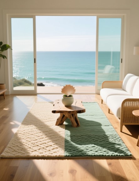 15 Coastal Area Rugs for a Calm Home Vibe