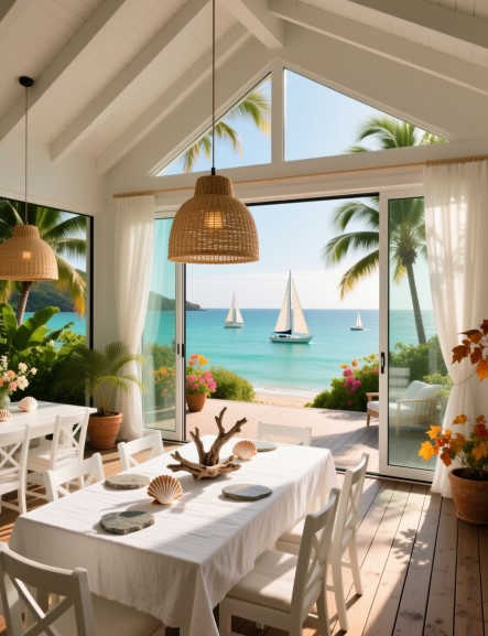 13 Coastal Dining Room Ideas for Fresh Style 13 Coastal Dining Room Ideas for Fresh Style