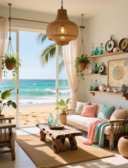 11 Coastal Eclectic Décor Ideas for Fresh Style 11 Coastal Eclectic Décor Ideas for Fresh Style