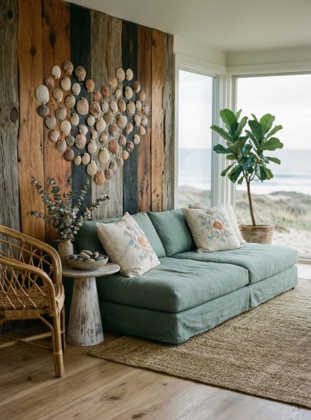 13 Coastal Boho Ideas for Calm Living Rooms 13 Coastal Boho Ideas for Calm Living Rooms