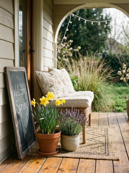 11 Budget-Friendly Spring Porch Décor Ideas 11 Budget-Friendly Spring Porch Décor Ideas
