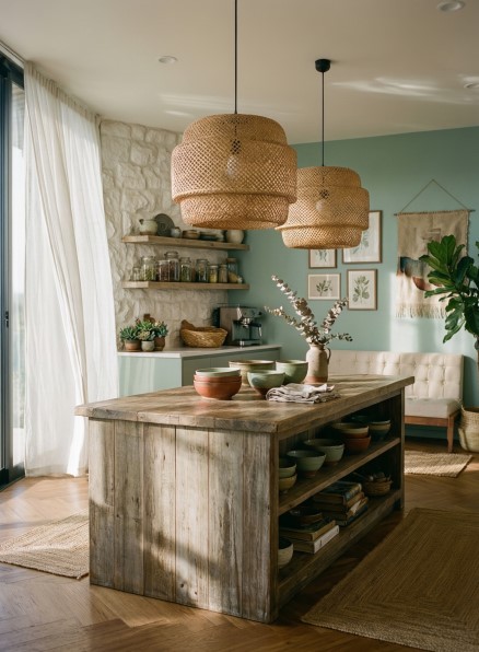 9 Coastal Boho Kitchen Ideas for Effortless Style 9 Coastal Boho Kitchen Ideas for Effortless Style