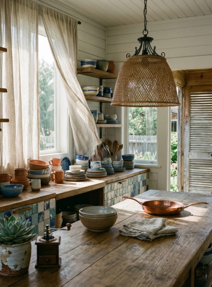 9 Coastal Boho Kitchen Ideas for Effortless Style 9 Coastal Boho Kitchen Ideas for Effortless Style
