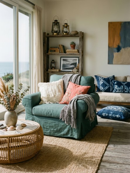 13 Coastal Boho Eclectic Ideas With Real-Home Warmth 13 Coastal Boho Eclectic Ideas With Real-Home Warmth