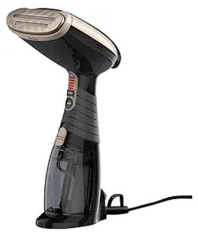 Best Portable Steamers for Delicates and Heavy Drapery Conair Handheld Garment Steamer for Clothes, Turbo ExtremeSteam 1875W Fabric Steamer, Portable Handheld Design, Strong Penetrating Steam, Amazon Exclusive, Black