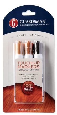 Best Wood Scratch Repair Kits for Antique Furniture Guardsman Wood Furniture Markers, Furniture Scratch Repair Kit for Wood Floors, Cabinets, Chairs, and Furnishings, 3 Colors