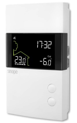 Best Smart Radiant Floor Controllers for Luxury Master Baths Sinopรฉ Smart Floor Heating Thermostat TH1300ZB (Compatible with Alexa) 3600 W / 240 V