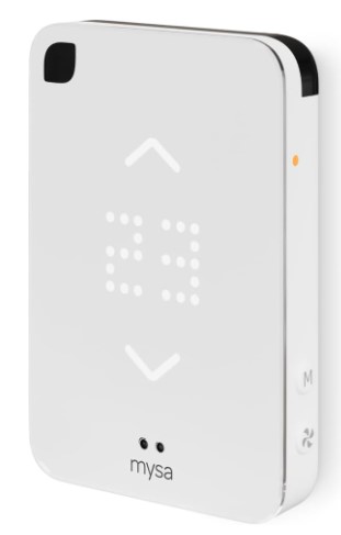 Best Smart Radiant Floor Controllers for Luxury Master Baths Mysa Smart Thermostat for Mini-Split Heat Pumps & AC | Smart Controller Replaces Remote | Control with 100% Free App | No Subscription | Easy Setup | HomeKit, Alexa, Google Home | Wi-Fi Programmable